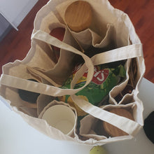 Cotton Tote Bag with Pocket