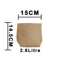 biodegradable plant pots australia 2.8 Litres