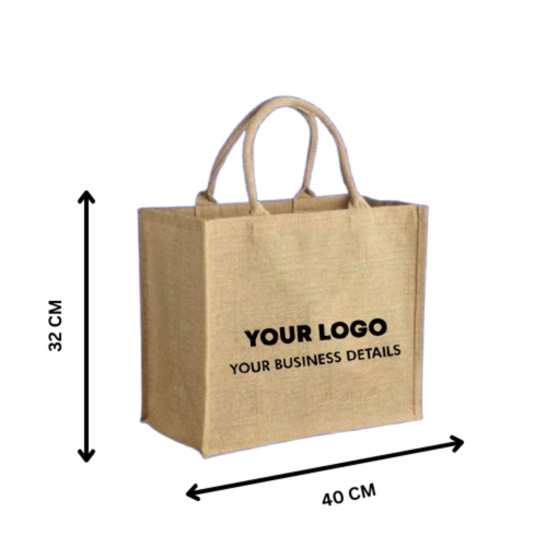 Print your Logo on Hessian Bag