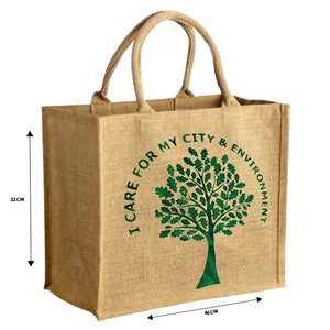 Print your Business Logo on Hessian Bags