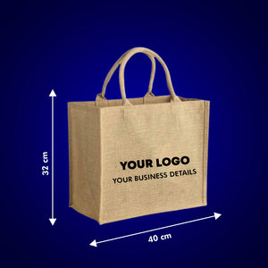 Print your Logo on Hessian Bag