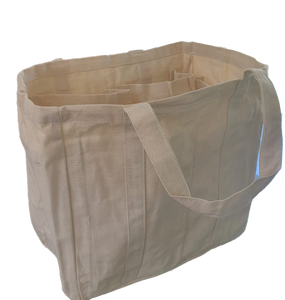 Cotton Tote Bag with Pocket